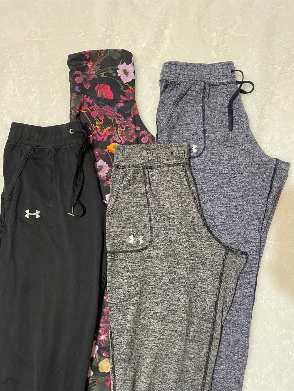Under Armour Jogger Set and Champion leggings